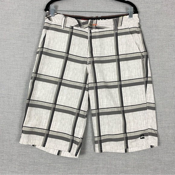 Tony Hawk Hybrid Shorts Lightweight Design Gray Patterned - Picture 1 of 12